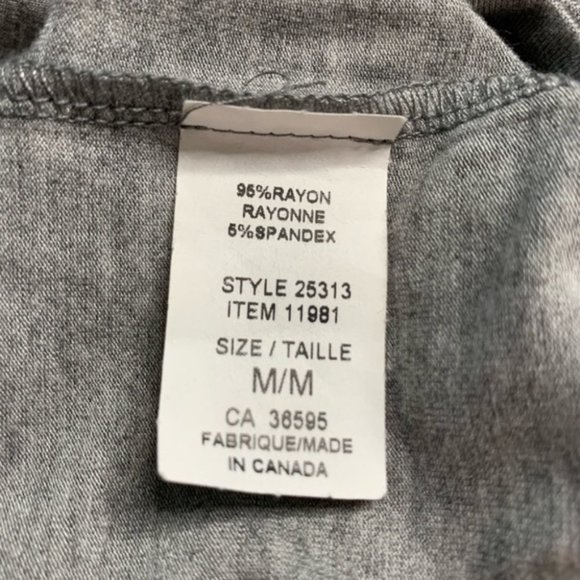 SOLD Sears Gray Butterfly Sleeve T-shirt Dress NWOT,  Sz M - Picture 13 of 13